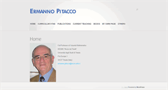 Desktop Screenshot of ermannopitacco.com