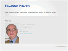 Tablet Screenshot of ermannopitacco.com